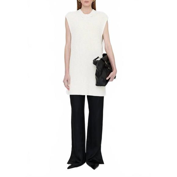 NEW ANINE BING olivier sweater in ivory